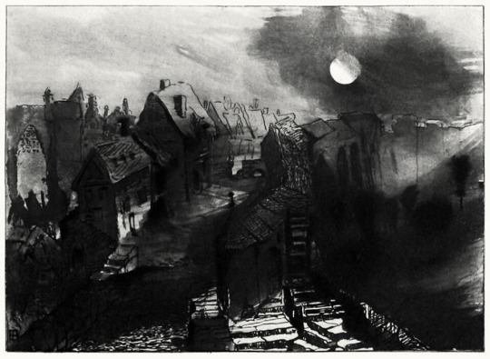 "მთვარის შუქი"- ვიქტორ ჰიუგოს ნახატი