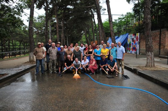 თბილისის ზოოპარკის თანამშრომლები, დღევანდელი ფოტო