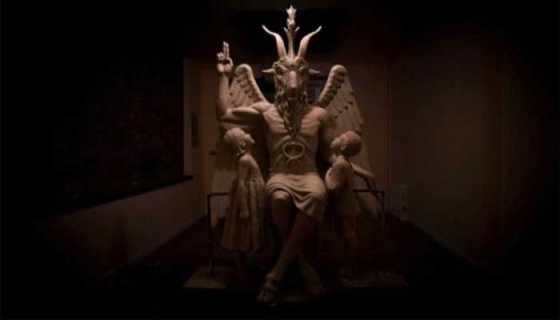 ამერიკელმა სატანისტებმა სატანას ეს ძეგლი დაუდგეს