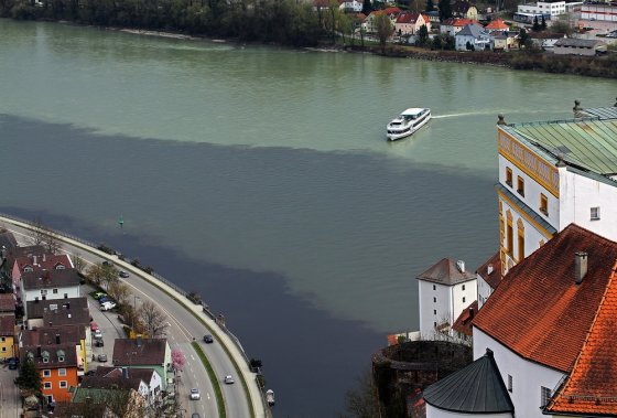 ადგილი გერმანიაში,სადაც ერთდება 3 მდინარე: დუნაი, ილცი და ინი
