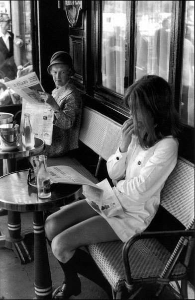 მეტყველი მზერა მოკლე კაბაზე, პარიზი, 1969 წელი