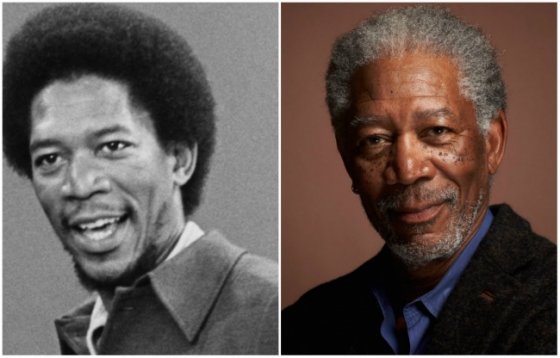 Morgan Freeman-ი ახალგაზრდობაში