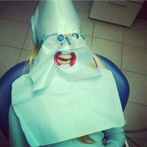 მარტო  თქვენ კი არ გეშინიათ სტომატოლოგის, მასაც არანაკლებ ეშინია  თქვენი
