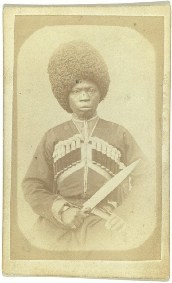 ნიგერიელი კავკასიელი 1870 წელი.