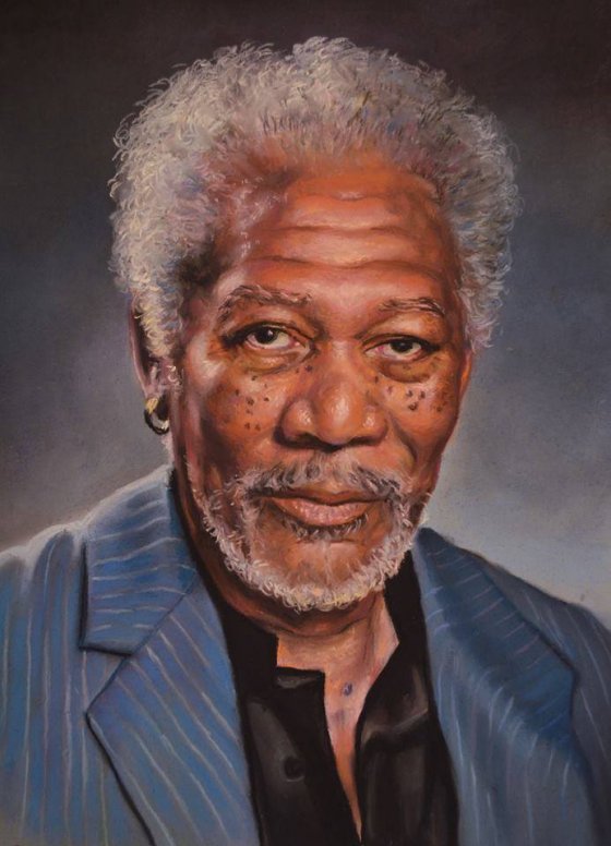 ნახატი-Morgan Freeman
