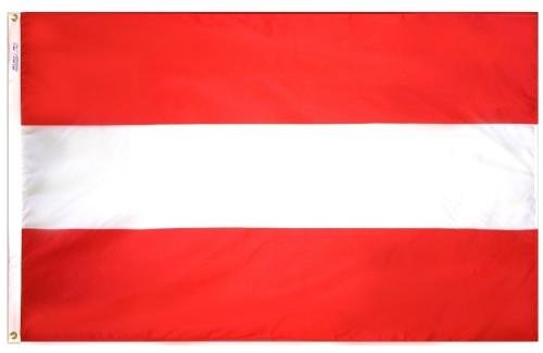 ავსტრიის ეროვნული დროშა.
