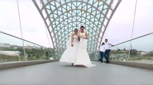 კესარია და თამო ვაშალომიძე დაქორწინდნენ...სკანდალური ქორწილი!!!