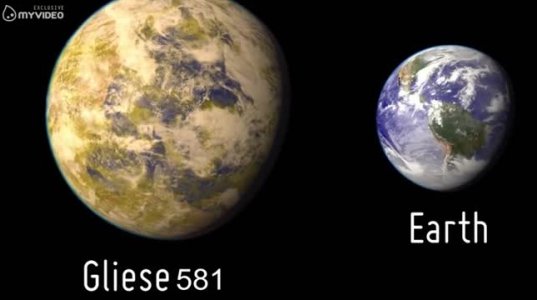 ახალი დედამიწა "Gliese 581g"